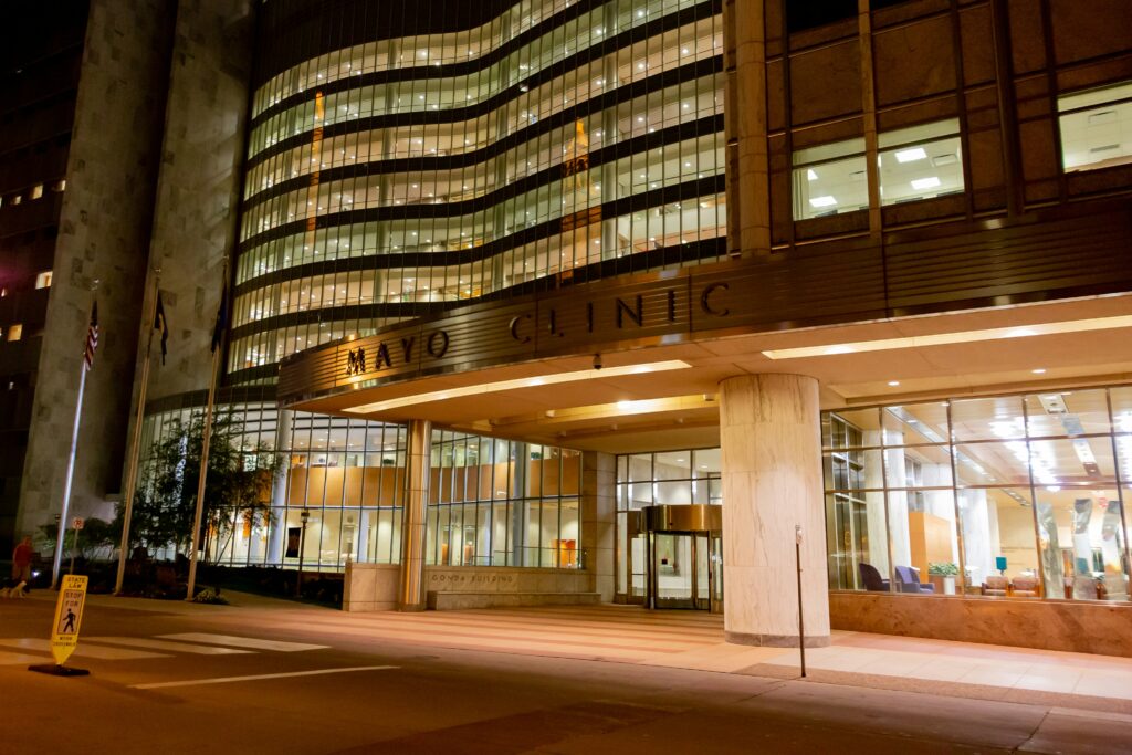 Mayo Clinic in Rochester, MN – private jet charter travel destination